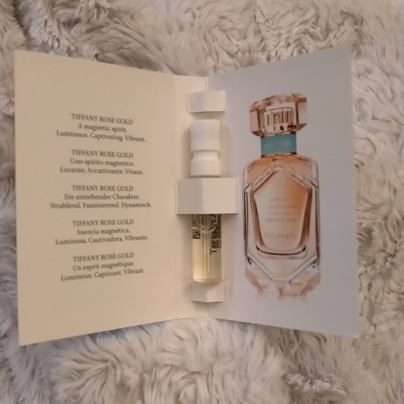 Tiffany & Co. Rose Gold Sample Card - Picture 3 of 10